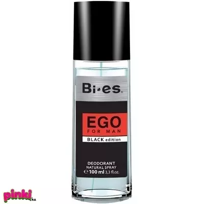 Bi-es parfüm/dezodor ego black natural spray bi-es 100ml férfi