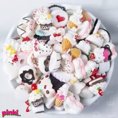 Gellakk Extrém Candy Körömdíszítő 100Db - Fehér Sütik