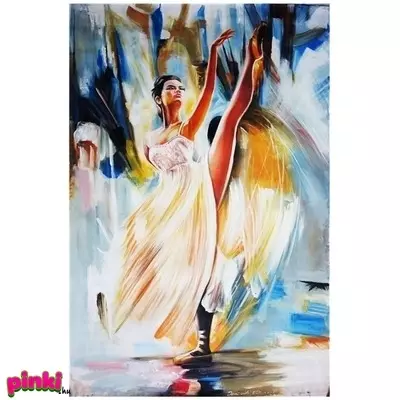 Gyönyörű balerina festmény 90*120cm