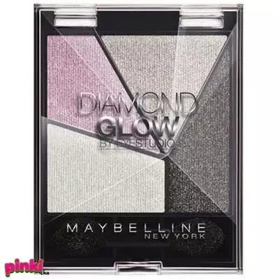 Maybelline maybelline szemfesték quad diam glow 04 grey pink drama