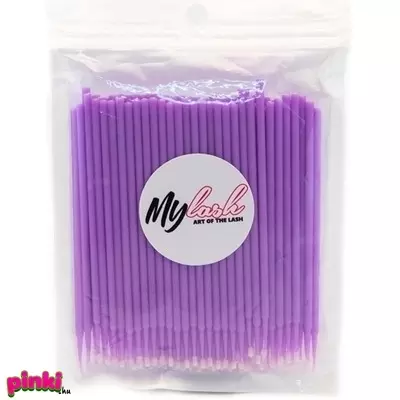 My lash microbrush applikátor pálca lila 20 db / csomag