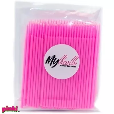 My lash microbrush applikátor pálca rózsaszín 20 db / csomag