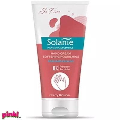 Solanie So Fine Puhító és tápláló kézkrém cseresznyevirág illattal 50 ml