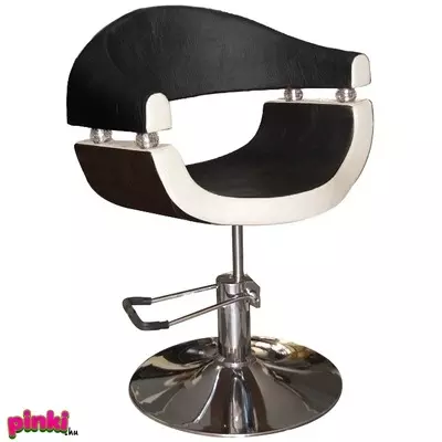 Stella salon sx-2107 hidraulikus szék fekete-krém