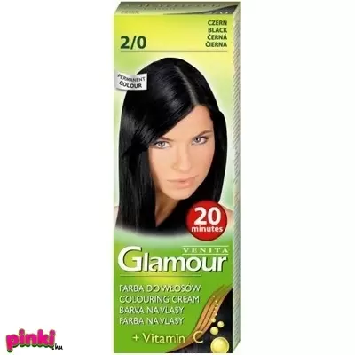 Venita hajfesték glamour - fekete