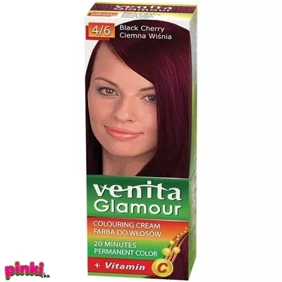 Venita hajfesték glamour - sötét meggy