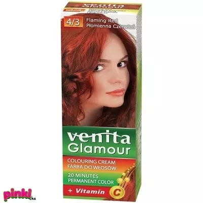 Venita hajfesték glamour - vörös