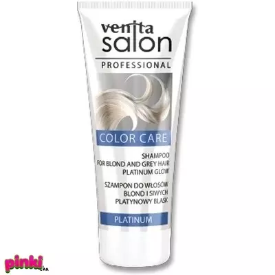 Venita hajsampon szőke és ősz hajra –megszünteti a haj besárgulását-200ml -venita