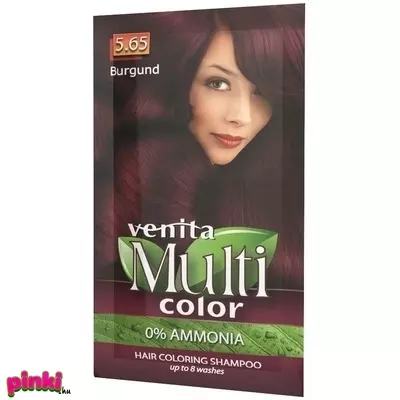 Venita Hajszínező Sampon Multi Color 40G 5,65 Burgundy