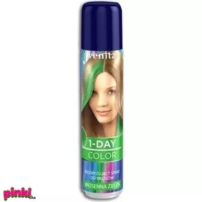 Venita hajszínező spray (1 nap) 50ml 3 tavaszi zöld