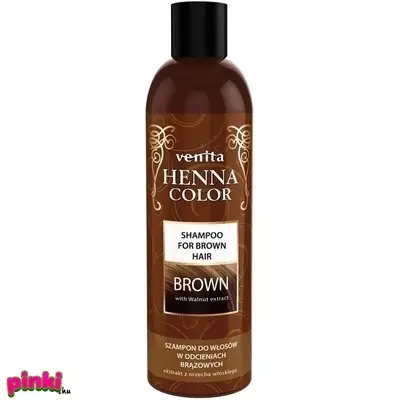 Venita Henna Color Hajsampon 250ml Barna