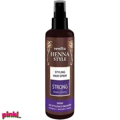 Venita Henna Style STRONG –hajformazó spray(kreatin+ kivonat) 200ml
