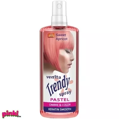 Venita Trendy Hajszínező spray 200ml- 23 Sweet Apricot