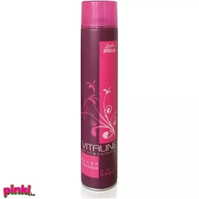 Vitaline professional extra strong hajlakk pink japán cseresznye illattal 750 ml