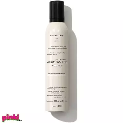 High definition life style volumennövelő hajhab extra csillogással 300 ml