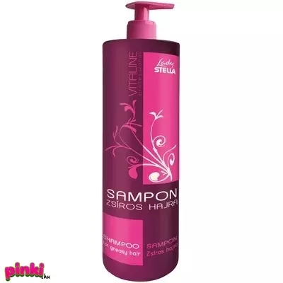 Vitaline professional sampon zsíros hajra pink 1000 ml