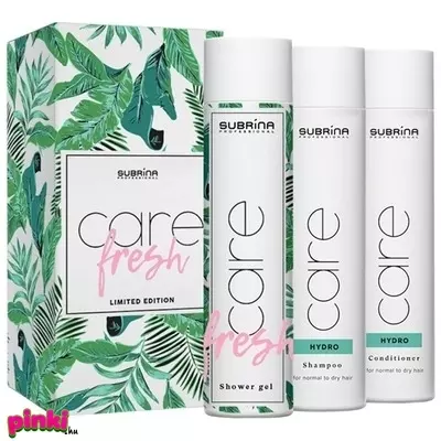 Subrina Care Fresh 3 Db-Os Tusfürdő-Sampon-Balzsam Ajándékcsomag