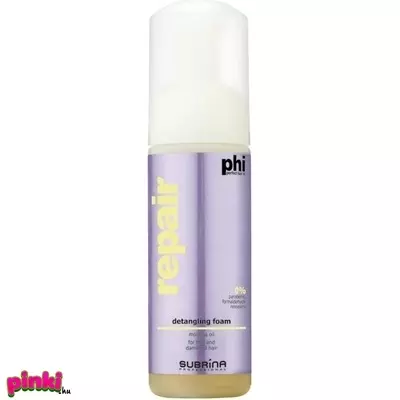 Phi repair detangling foam kifésülést könnyítő hab hajra150ml. 54022