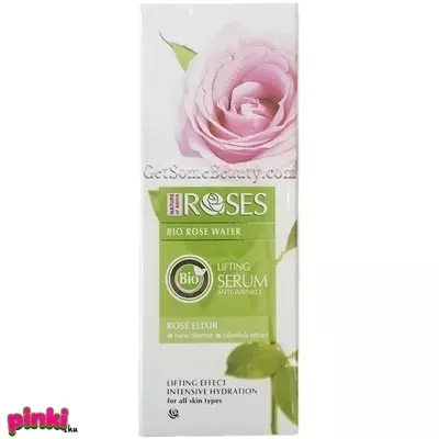 Natur Of Agiva Roses Nature Bio Öregedésgátló Rózsavizes Lifting Szérum 30 ml
