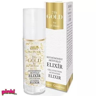 Golden Green nature 24k gold bőrfiatalító, mélytápláló elixír 30 ml