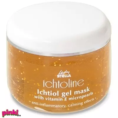 Lady Stella Ichtoline Gyulladáscsökkentő Zselépakolás E-vitamin tartalmú mikro-gyöngyökkel 200 Ml