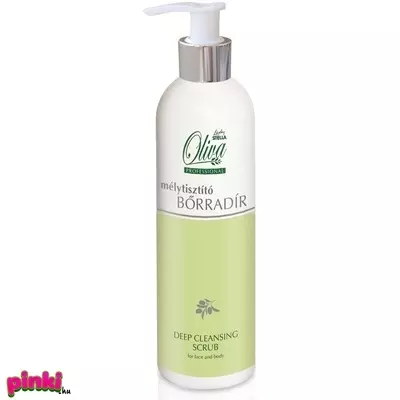 Lady Stella Oliva Professional Mélytisztító Bőrradír 250 Ml Mediterrán olíva olaj és Sárgabarackmag őrleménnyel