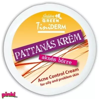 Golden Green Tiniderm Pattanás Krém 100 Ml