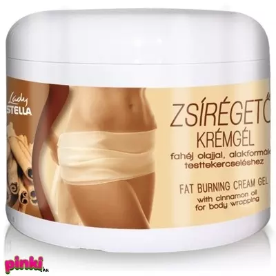 Lady Stella Zsírégető Krémgél Fahéj Kivonattal 500 Ml