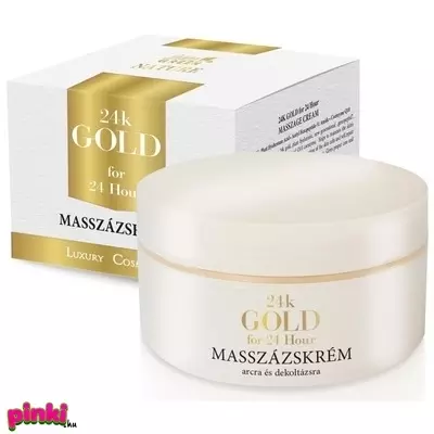 Golden Green nature 24k gold intenzív professzionális masszázskrém 200ml