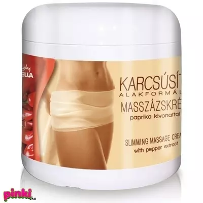 Lady Stella Karcsúsító Masszázskrém Paprika Kivonattal 500 Ml