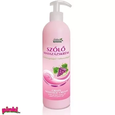 Golden Green Szőlő Masszázskrém + C-Vitamin 500 Ml