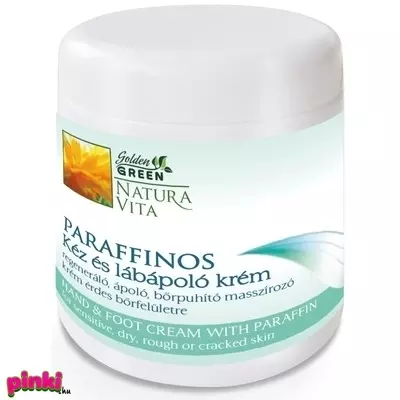 Golden Green natura vita paraffinos kéz és lábápoló krém 500ml