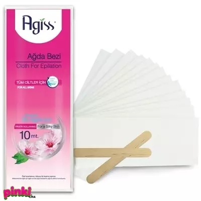 Stella Agiss Gyantalehúzó Csík Spatulával 10m 50 Db/csomag