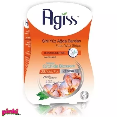 Stella Agiss Gyantacsíkok Arcra Természetes Orchidea Kivonattal (Narancssárga) 24 Db/csomag