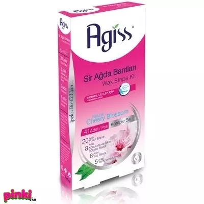 Stella Agiss Gyantacsík Szett Természetes Cseresznyevirág Kivonattal (Rózsaszín) Vegyes Csomag