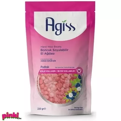 Stella Agiss Méhviasz Alapú Gyöngygyanta Púderes Rózsaszín Visszazárható Tasakban 220G Dermatológiailag Tesztelt