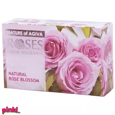 Natur of Agiva ROSES rózsa kivonatú Pipere szappan 75g