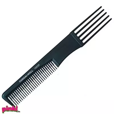 Chromwell fésű carbon cfc 10039 villás