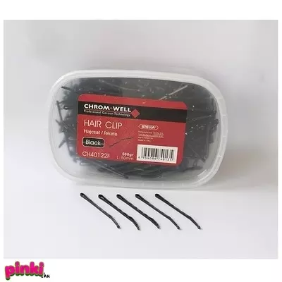 Chromwell hullámcsat fekete színben 50mm 500g 40122