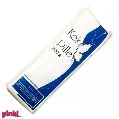 Stella kék pille vatta 100% pamut 200gr