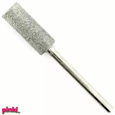 Diamond Nails Gyémánt Henger Acél Csiszolófej D1 Ezüst