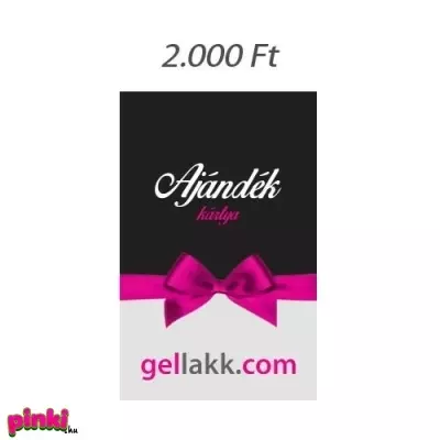 Gellakk Gellakk.Com Ajándékkártya 2.000 Ft