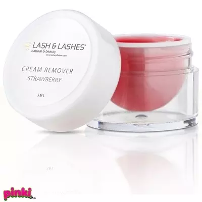 Lash And Lashes Szempillaragasztó Eltávolító, Leoldókrém Strawberry