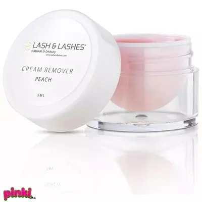Lash And Lashes Szempillaragasztó Eltávolító, Leoldókrém Peach