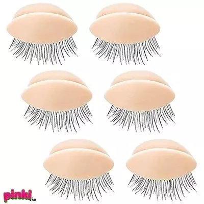 Lash And Lashes 3 Pár Gyakorló Szempilla, Pillás Gyakorló Babafejhez