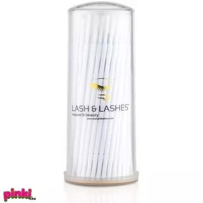 Lash And Lashes Applikátor Pálca (Hosszított Fejű) 100db/Csomag