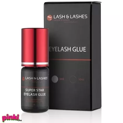 Lash And Lashes Super Star Szempillaragasztó 3, 5, 10ml-es Kiszerelésben 5ml