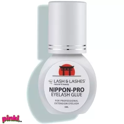 Lash And Lashes Nippon-Pro Eyelash Glue Műszempilla Ragasztó 5 ml