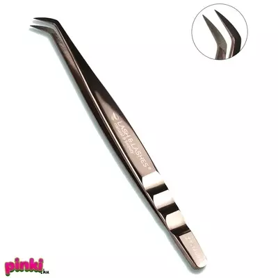 Lash And Lashes Nanotech Volume Szempillacsipesz Zt-14004 Nano Heggyel 12 cm Rose Gold
