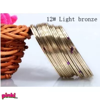 Gellakk Díszítő Szalag  12 Light Bronze